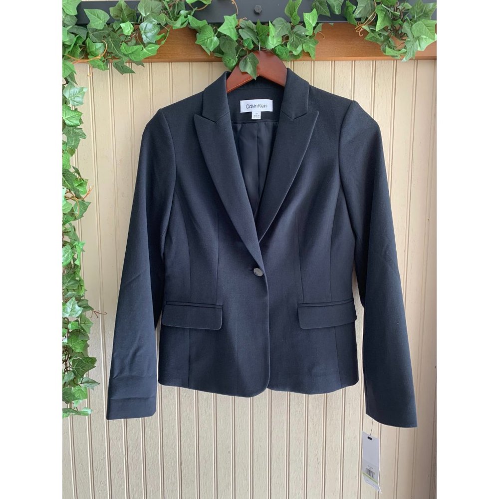 Calvin Klein One Button Blazer/Jacket NWT